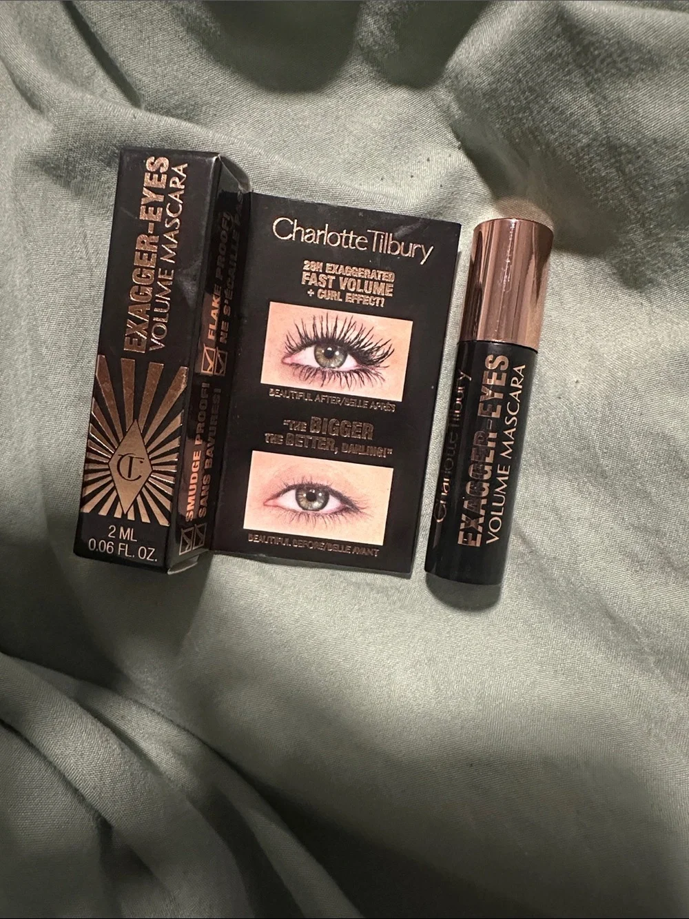 $8 Charlotte Tilbury Exagger-Eyes Volume Mascara